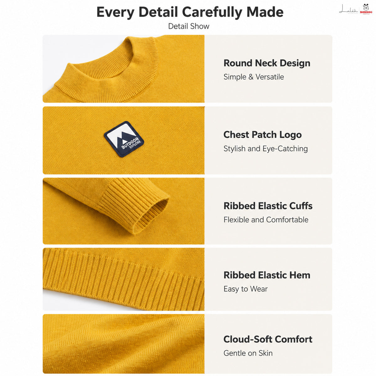 Kids Pullover Sweater – Warm, Comfortable Autumn Wear