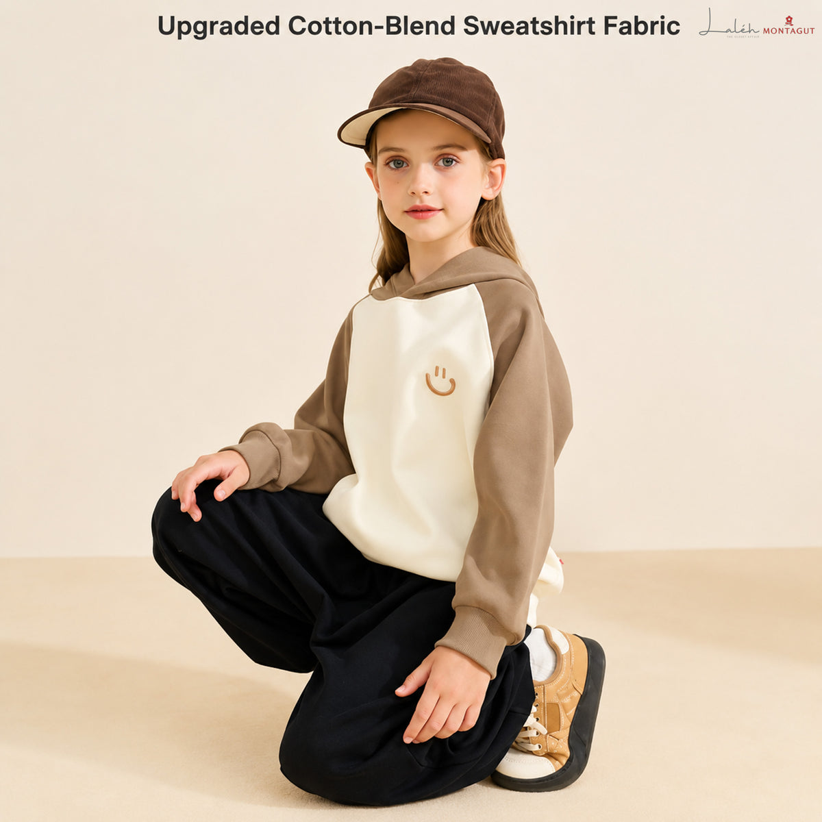 Kids Cotton Hoodie – Unisex Sweatshirt for Boys & Girls