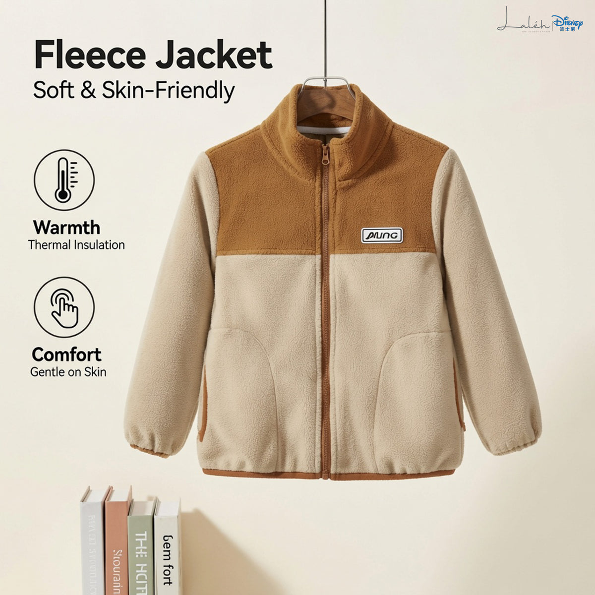 Cardigan, fleece jacket, for boys and girls, springautumn, for children,