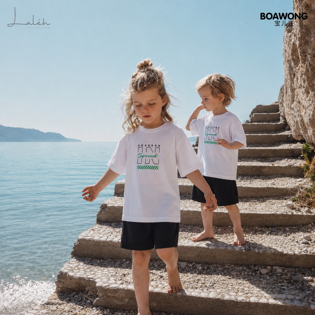 Short-sleeve set, summer mesh breathable short-sleeve shorts, kids_ casual sports set,
