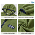 Fleece jacket with inner liner, boys' and girls' springautumn style, middle-to-large kids