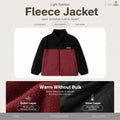 Boys Fleece Jacket – Color-Block, Skin-Friendly, Warm