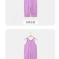 [Comfortable Pure Cotton Overalls] Children_s Clothing, Baby Girls_ Autumn Sweet and Cute