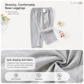 [Chic Casual Stretch Leggings] Children_s Wear, Girls_ Baby Summer Fashion Casual Pants,