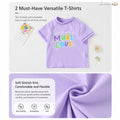 [Chic Fashionable Loose T-Shirt] Children_s Baby Girls_ Summer Comfortable Casual