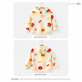 [New Chinese Style Fleece-Lined Sweatshirt] Children_s winter baby girls_ trendy and sweet