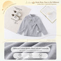 [Fashionable and Cool Simple Base Layer] Children_s Baby Boys_ Autumn and Winter