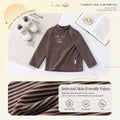 [Classic Vintage Striped Base Layer] Children's Baby Boys' Autumn and Winter Comfortable