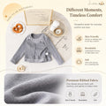 [Fashionable Fake Two-Piece T-Shirt] Children_s Girls_ Autumn New Fashion Base Shirt Versatile