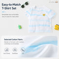 [Pure Cotton Durable] Children_s Boys_ Summer New T-shirt, Versatile Comfortable Casua