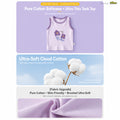 [Skin-friendly and breathable] Newborn clothes, summer baby vest, boys_ and girls