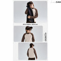 Children_s T-shirt, spring anti-static base shirt for older kids, mid-high neck