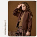 Children_s jackets for boys and girls, 26 spring, Zhongda Kids_ collegiate style, back-to-schoo