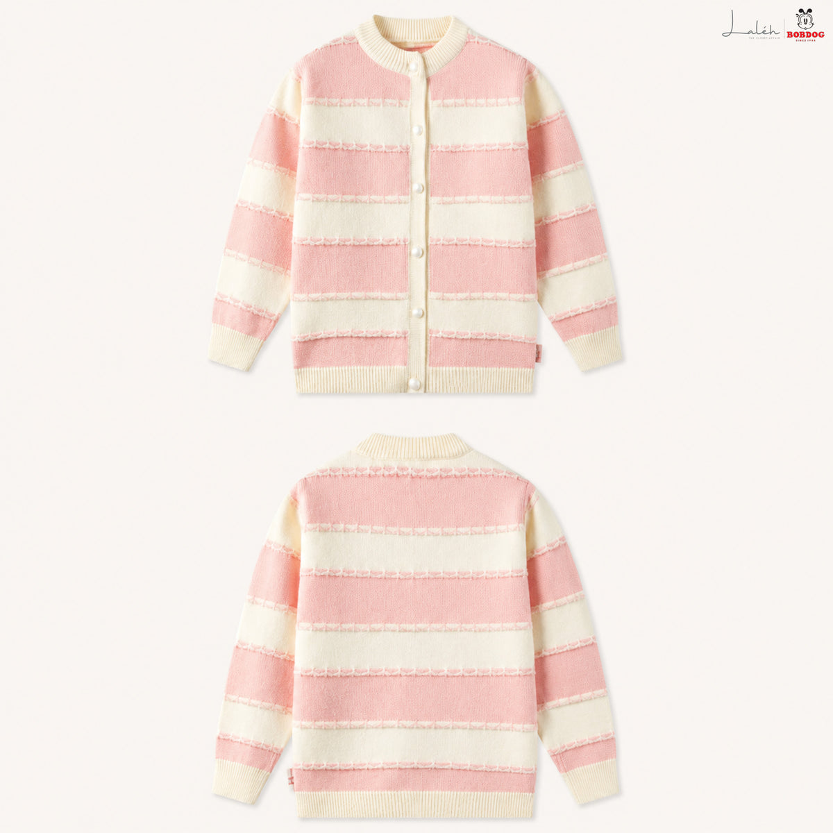 [Cardigan Sweater] Autumn and winter mid-to-large kids warm and comfortable versatile