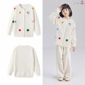 [Cardigan Sweater] Spring style soft, comfortable, and warm for older kids, wear