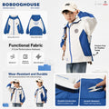 Boys Hooded Jacket – Long Sleeve, Autumn Outdoor Wear