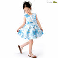 [Breathable and Comfortable] Girls_ summer pure cotton dress, baby stylish versatile tank