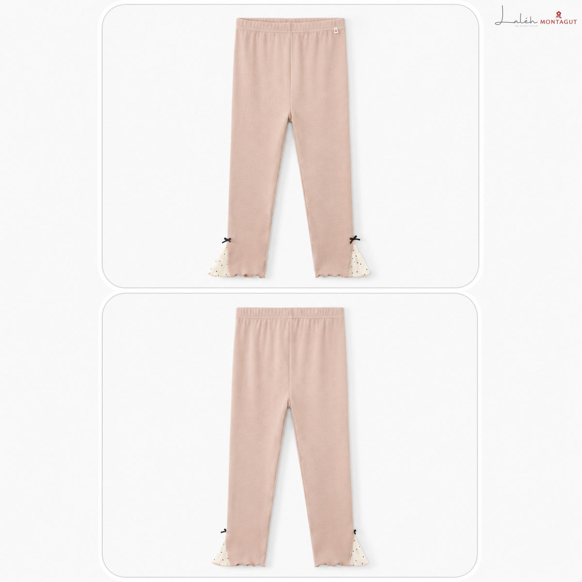 Girls Mesh Patchwork Leggings – Stretch Slim Fit