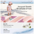 [Cool at the touch] Baby short-sleeve jumpsuit summer thin style baby smoothie cotton