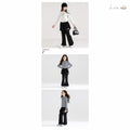 [slightly flared skirt pants] Children_s autumn versatile