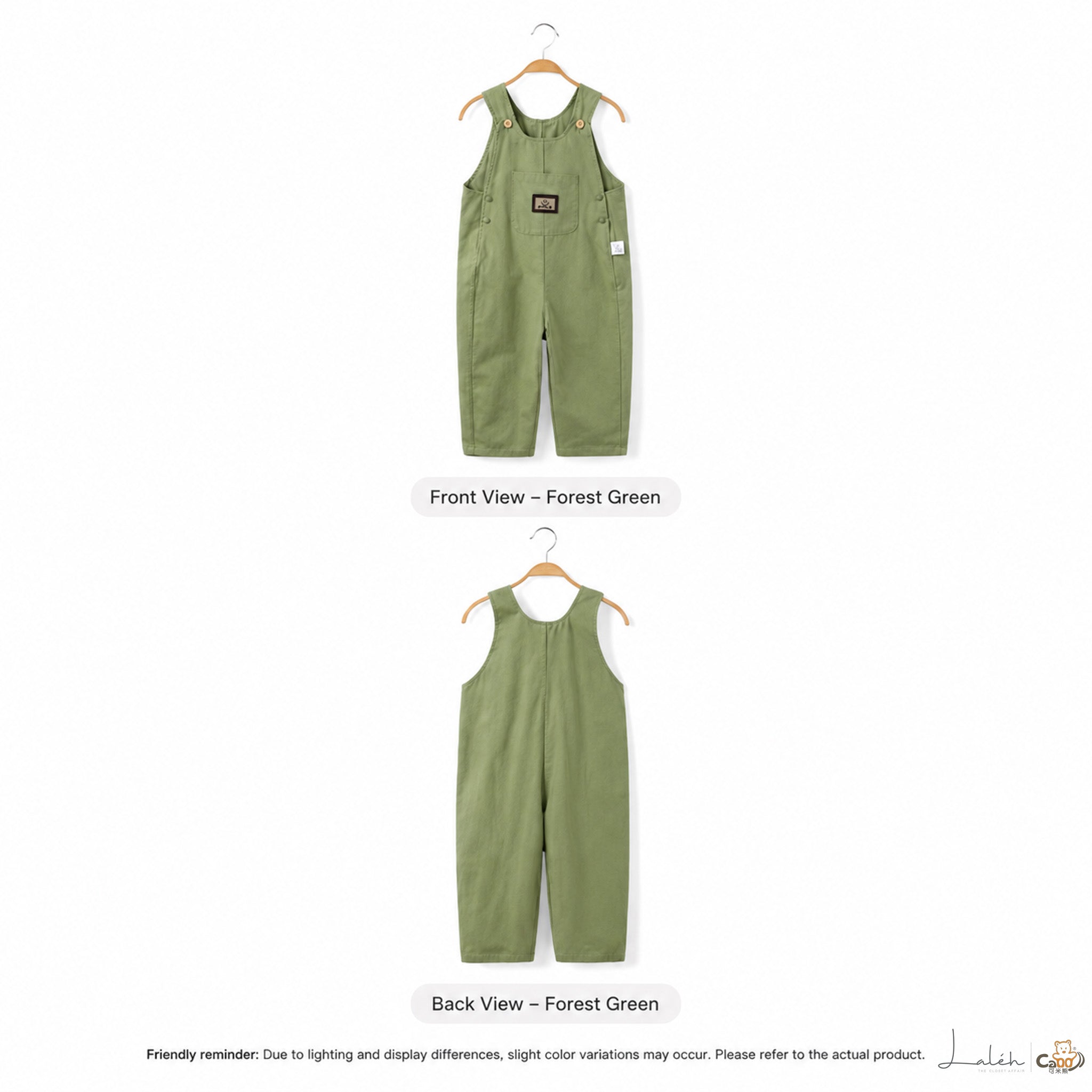 [Cute Pure Cotton Jumpsuit] Children_s Baby kids_ Fashionable Versatile Jumpsuit, Baby