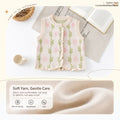 [Sweet and Versatile Knit Cardigan Vest] Children's Baby Girls' Autumn Skin-Friendly