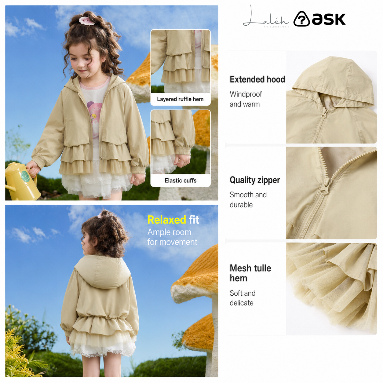 Children_s jacket 2026 spring dress, children_s mesh trim solid color jacket, girls_ casual