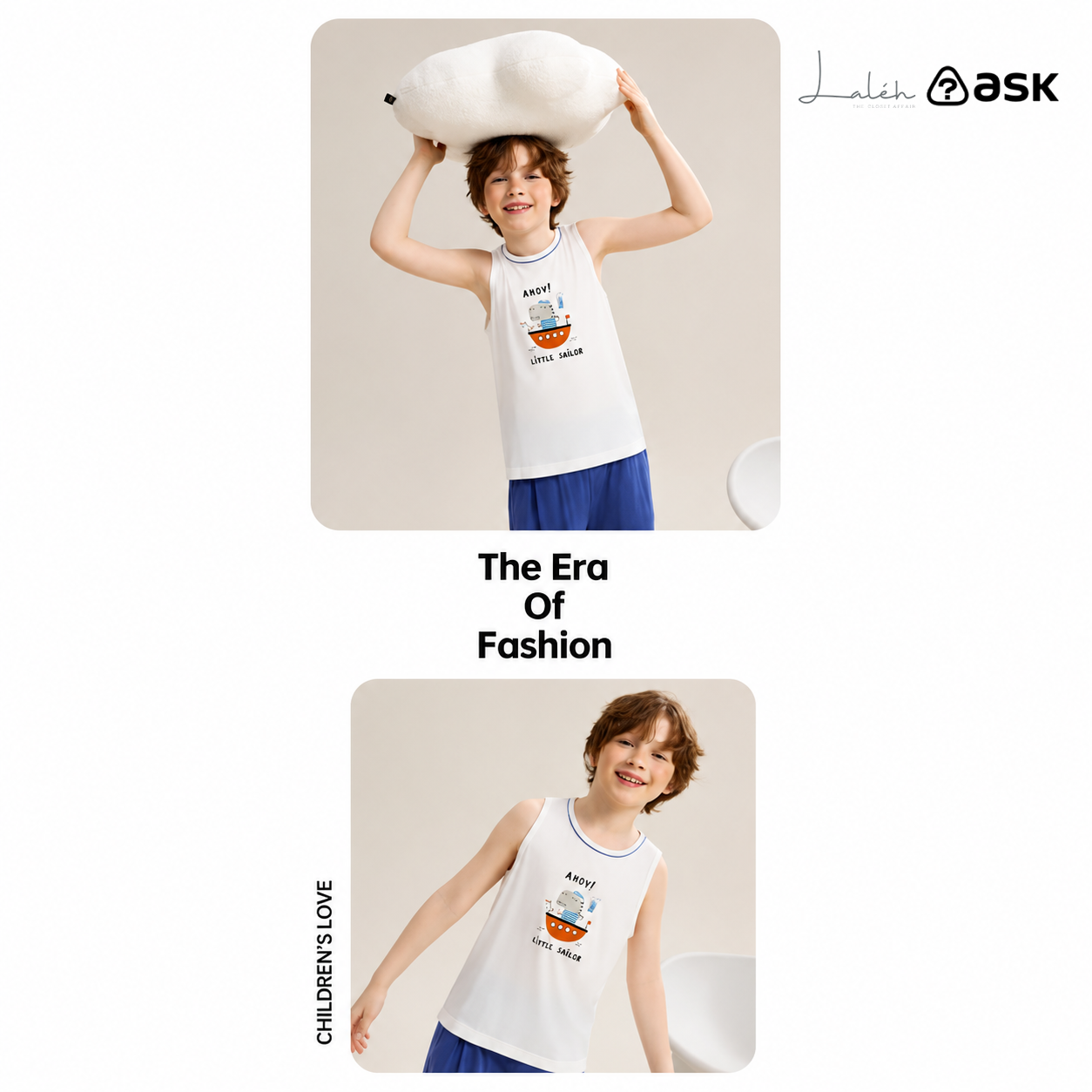 kids_ Tank Top Air-Conditioned Summer Thin Children_s