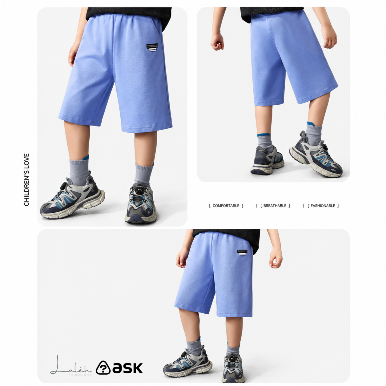 Boys_ shorts, summer lightweight and comfortable