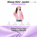 Children's quilted jacket, school uniform magic lining, girls' ice and snow top, fashionable