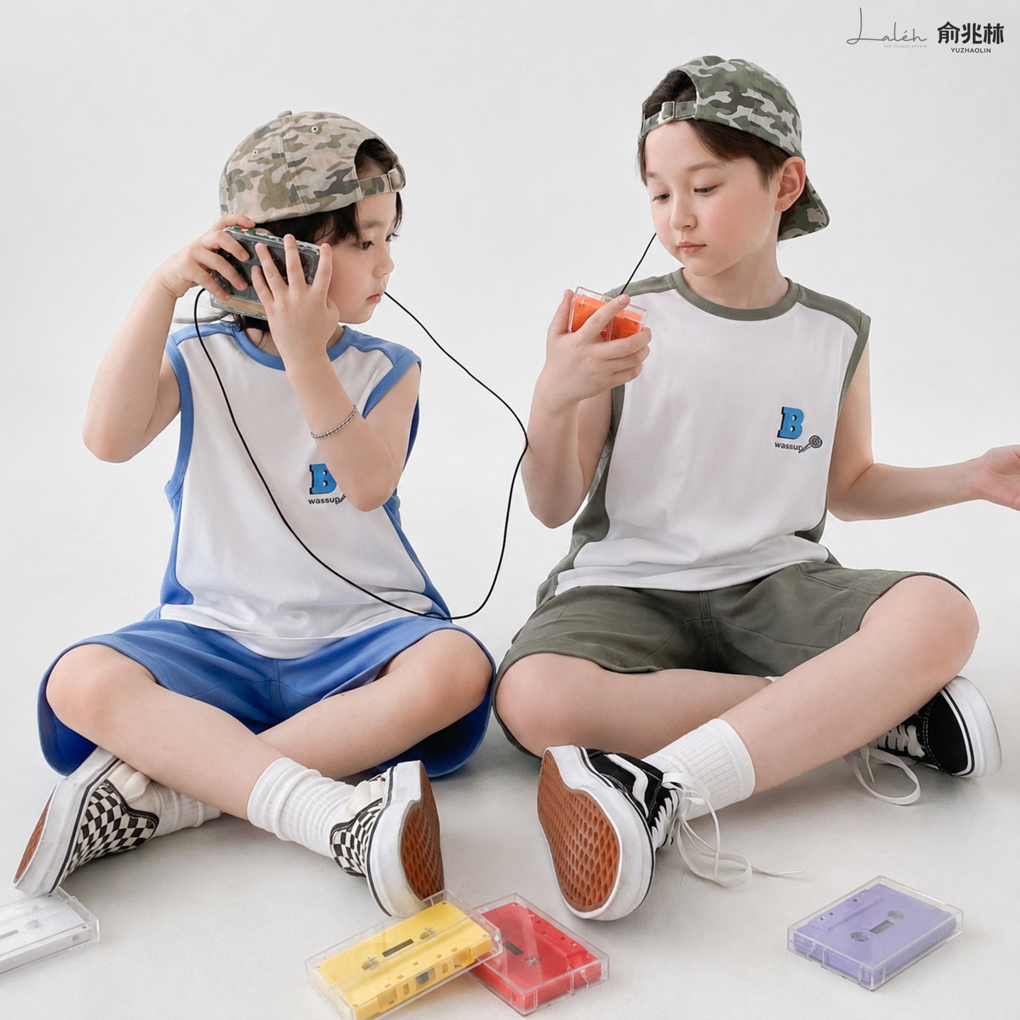 Boys_ summer pajamas 2026 new children_s loungewear, wearable as outerwear, skin