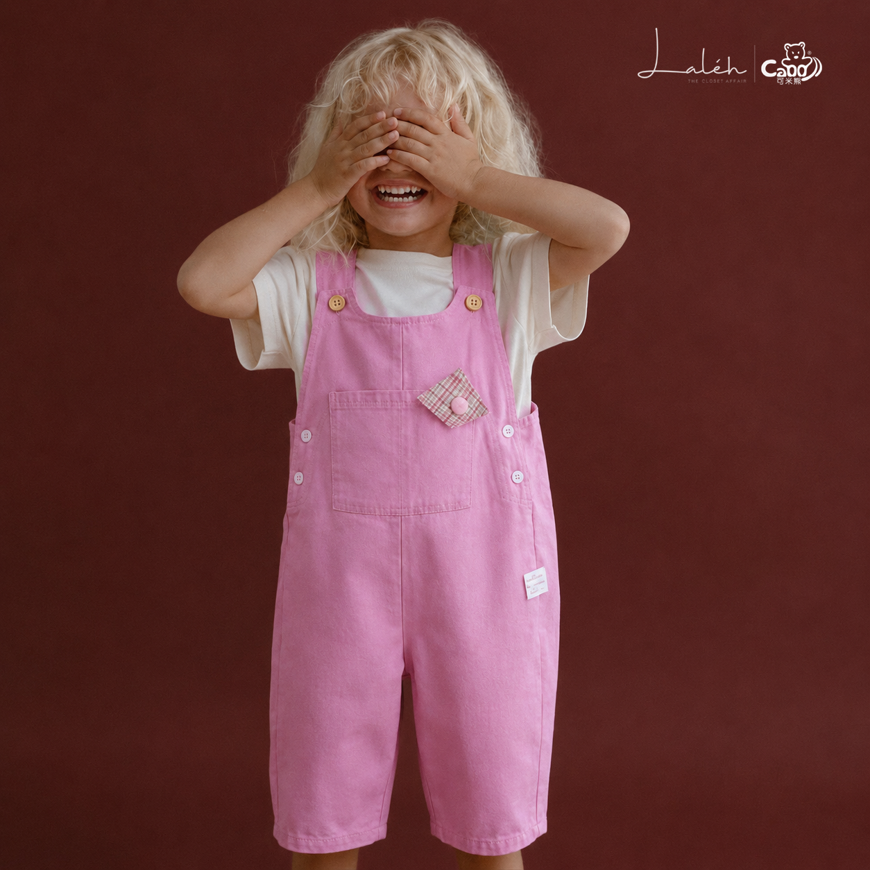 [Stylish Cute Overalls] Children_s Girls_ Autumn Pure Cotton Jumpsuits, Fashionable Versatile
