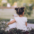 Mini Balabala Girls_ Modal Soft, Elastic, Skin-Friendly, Breathable, Sweet Ruffled Tank