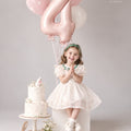 Girls_ dresses, children_s skirts, princess dresses, summer lightweight dresses with high