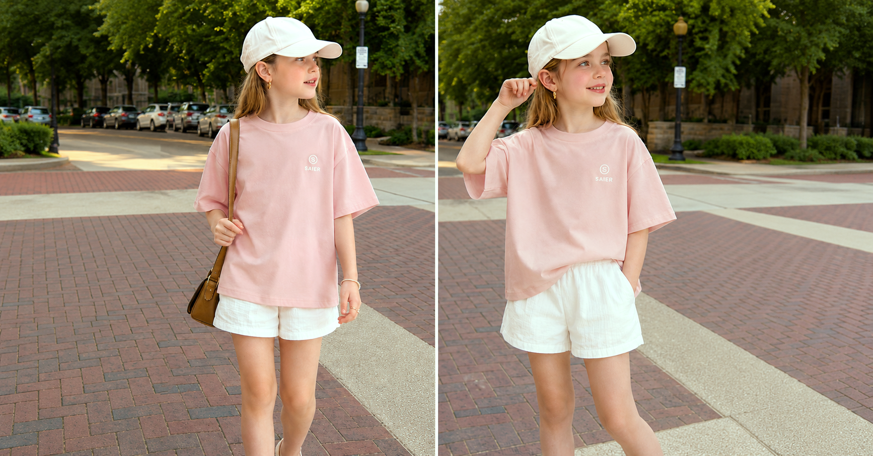 [7A Antibacterial] Summer parent-child short-sleeve children_s running sports T-Shir