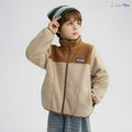 Cardigan, fleece jacket, for boys and girls, springautumn, for children,