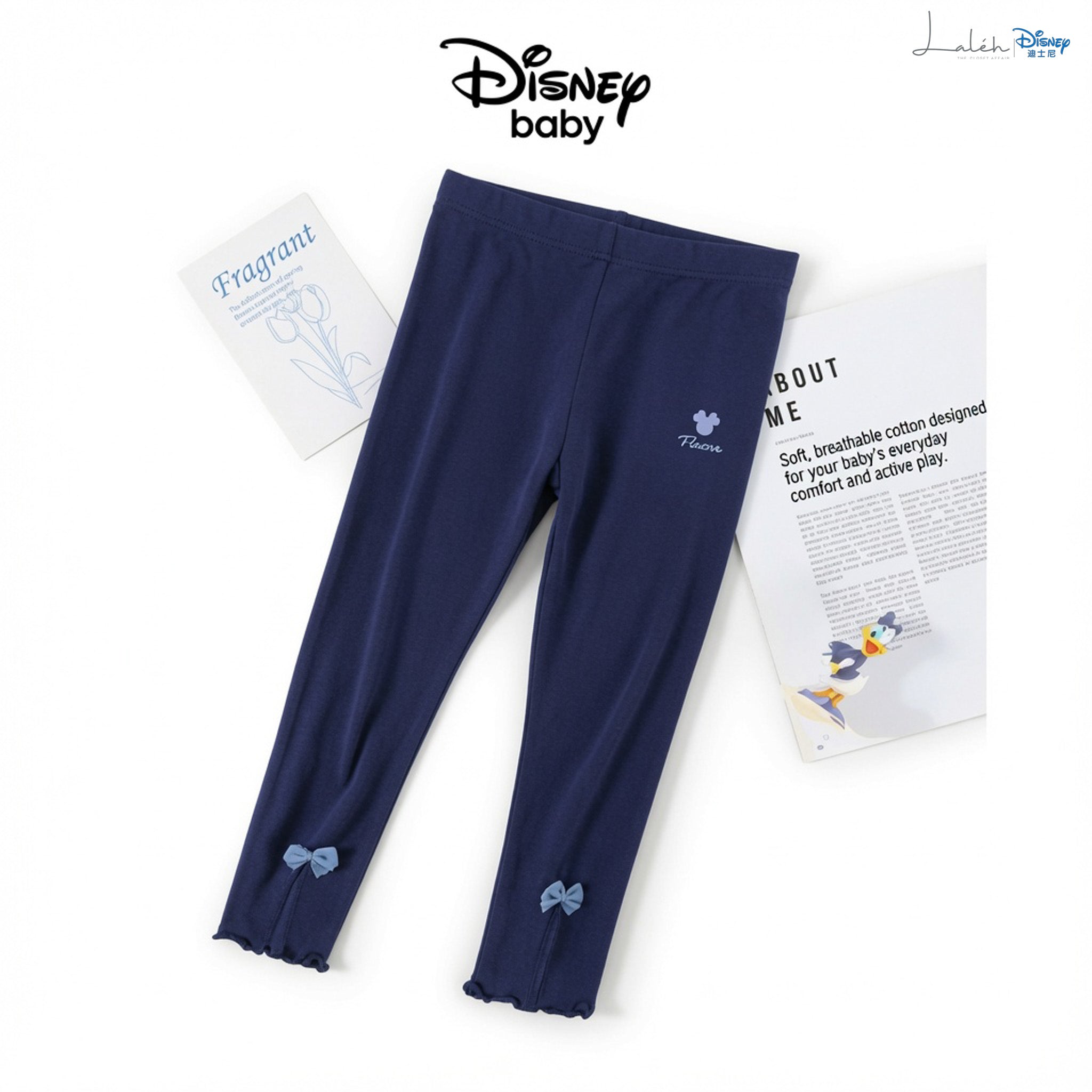 2026 Disney Spring Girls_ Pants, High Stretch Baby Leggings, Baby