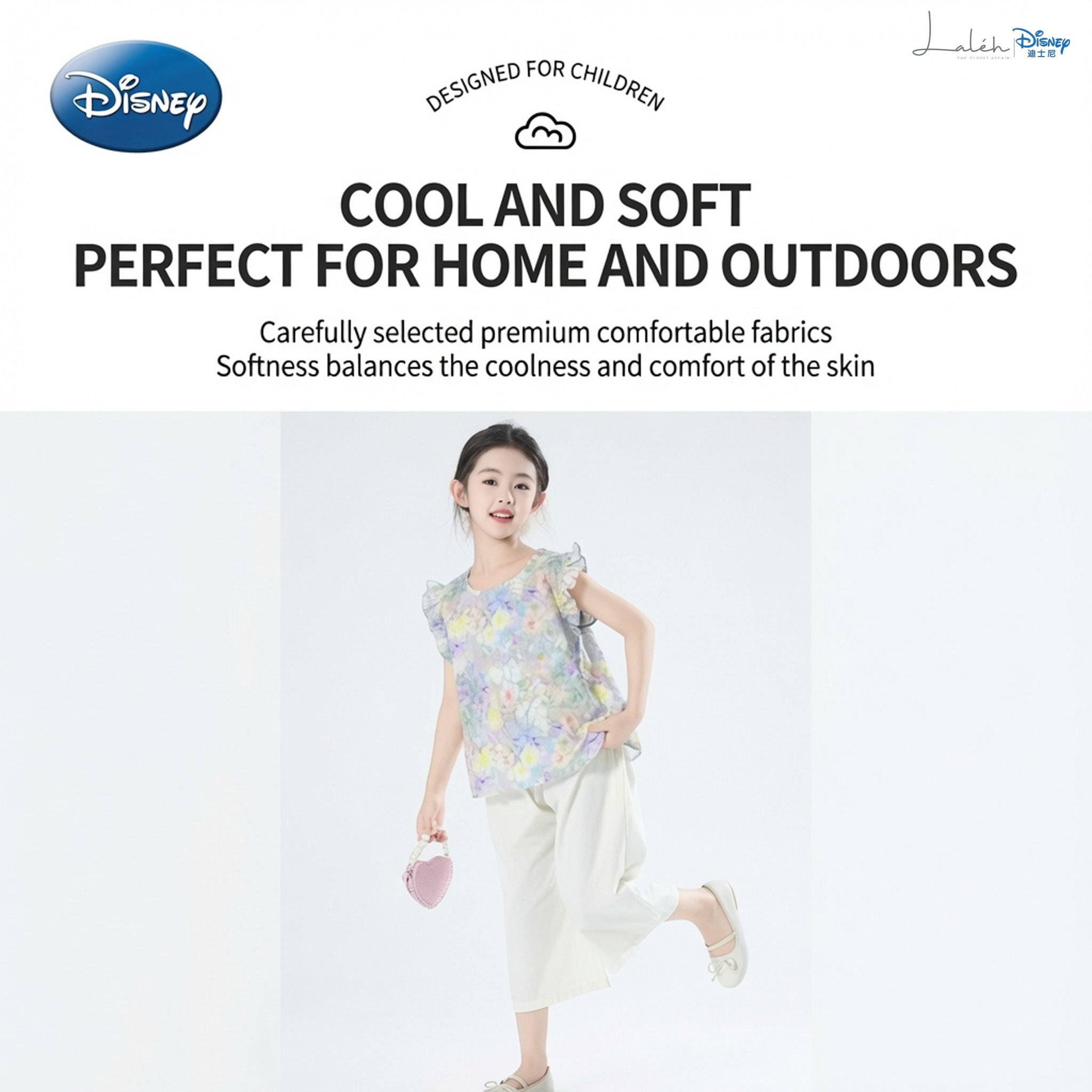 Two-piece Set] Children_s set, summer girls_ short-sleeve elegant tops and pants,