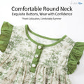 [Pure Cotton Lightweight] Girls_ Dress Summer Style Children_s Skirt Medium to Large Kids